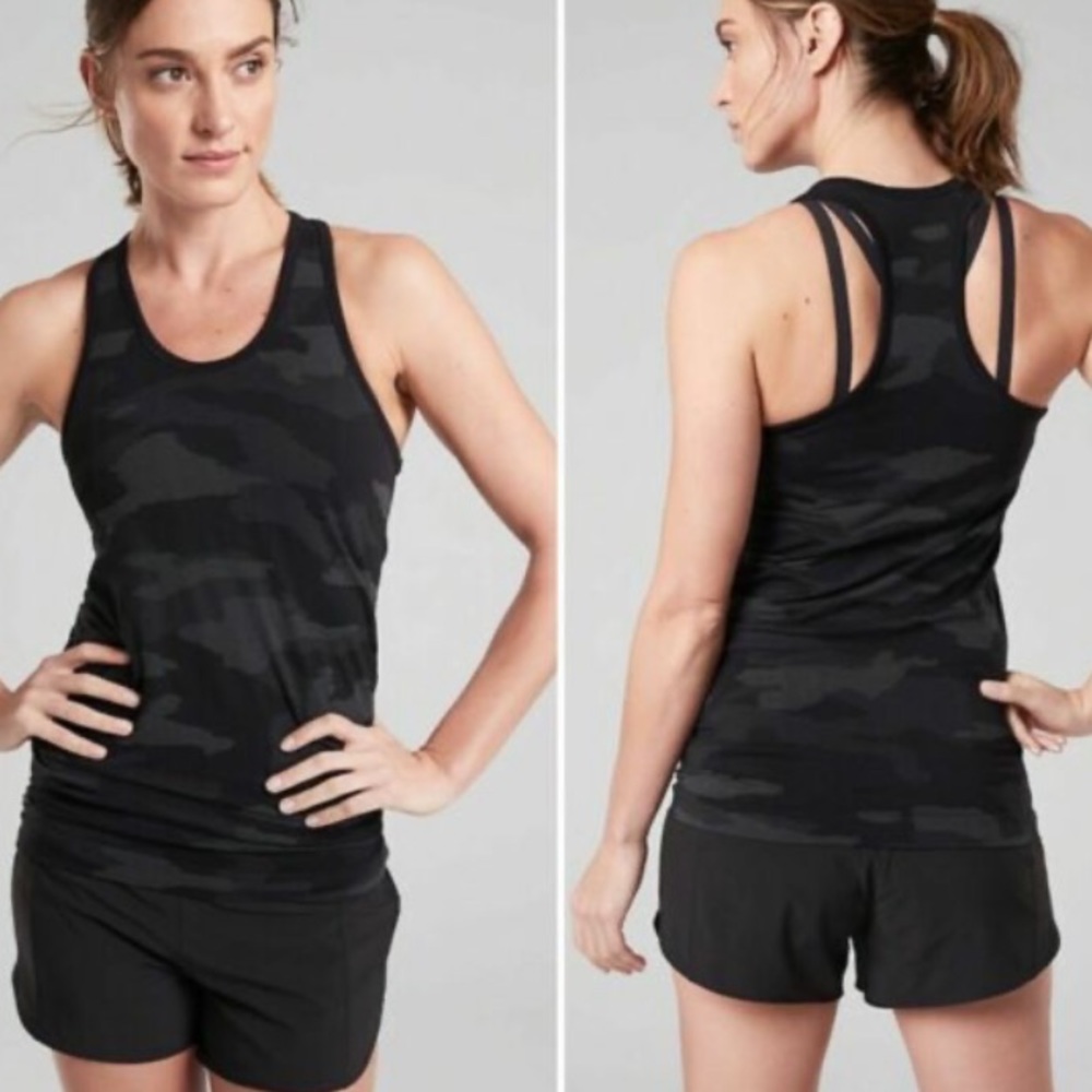 Athleta Speedlight Camo Tank